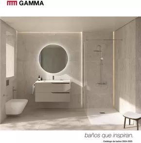 Catálogo Grup Gamma en Maó | Catálogo de baños  | 2024-01-01T00:00:00.000Z - 2025-12-31T00:00:00.000Z