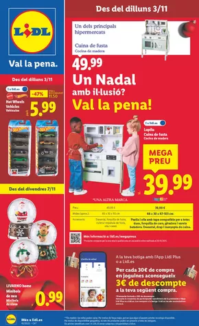 ¡Bazar Lidl! Ofertas válidas del 03/11 al 09/11