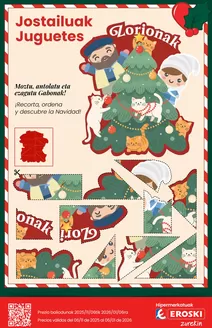 Catálogo Eroski en Santurtzi | Jostailuak | 2025-11-06T00:00:00.000Z - 2026-01-06T00:00:00.000Z