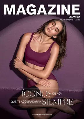 Catálogo Leonisa en Dénia | Íconos De Hoy Que Te Acompañarán Siempre | 2025-11-01T00:00:00.000Z - 2025-11-30T00:00:00.000Z