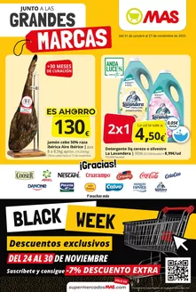 Catálogo Supermercados MAS en Mijas | Junto A Las Grandes Marcas | 2025-10-31T00:00:00.000Z - 2025-11-30T00:00:00.000Z