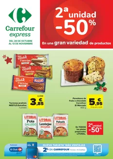 Catálogo Carrefour Express | 2a unidad -50% | 2025-11-03T00:00:00.000Z - 2025-11-13T00:00:00.000Z