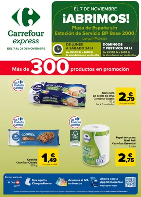 Catálogo Carrefour Express en Molina de Segura | Abrimos!  | 2025-11-07T00:00:00.000Z - 2025-11-21T00:00:00.000Z