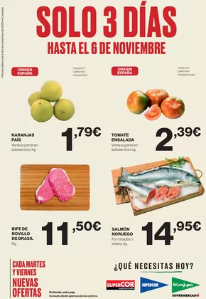 Catálogo Supercor | Solo 3 Días | 2025-11-04T00:00:00.000Z - 2025-11-06T00:00:00.000Z