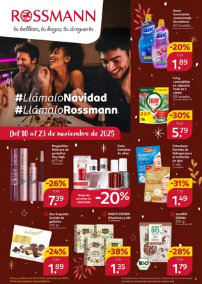 Catálogo Rossmann en Silla | Del 10 al 23 de noviembre de 2025 | 2025-11-10T00:00:00.000Z - 2025-11-23T00:00:00.000Z
