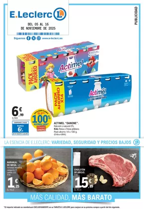 Catálogo E.Leclerc en Isla Mayor | HIPEROFERTAS 16 | 2025-11-05T00:00:00.000Z - 2025-11-16T00:00:00.000Z