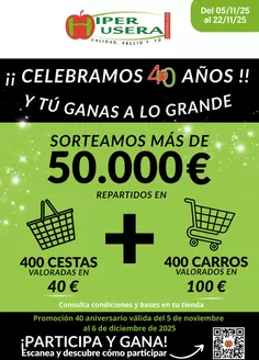 Catálogo Hiper Usera | Catálogo Hiper Usera | 2025-11-05T00:00:00.000Z - 2025-11-22T00:00:00.000Z
