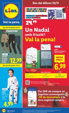 Catálogo Lidl en Santa Coloma de Gramenet | ¡Bazar Lidl! Ofertas válidas del 10/11 al 16/11 | 2025-11-10T00:00:00.000Z - 2025-11-16T00:00:00.000Z