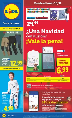 Catálogo Lidl en Llanos de Aridane | ¡Bazar Lidl! Ofertas válidas del 10/11 al 16/11 | 2025-11-10T00:00:00.000Z - 2025-11-16T00:00:00.000Z