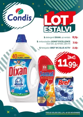 Catálogo Condis | Lot estalvi | 2025-11-05T00:00:00.000Z - 2025-11-18T00:00:00.000Z