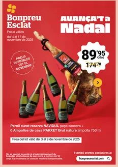 Catálogo BonpreuEsclat en Girona | Preus Vàlids Del 4 Al 17 De Novembre De 2025 | 2025-11-04T00:00:00.000Z - 2025-11-17T00:00:00.000Z