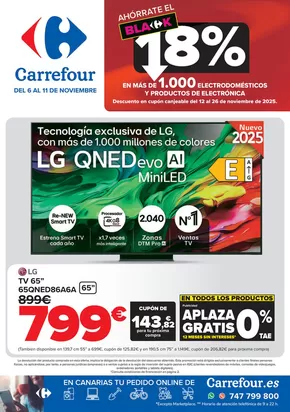Catálogo Carrefour en Finestrat | SIN IVA | 2025-11-06T00:00:00.000Z - 2025-11-11T00:00:00.000Z