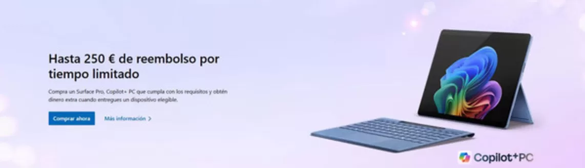 Catálogo Microsoft en Terrassa | Hasta 250 € de reembolso | 2025-11-05T00:00:00.000Z - 2025-12-22T00:00:00.000Z