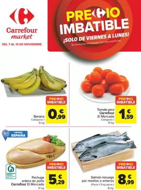 Catálogo Carrefour Market en Cobeña | Precio Imbatible | 2025-11-07T00:00:00.000Z - 2025-11-10T00:00:00.000Z