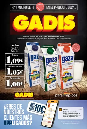Catálogo Gadis en Salamanca | Precios válidos del 6 al 12 de noviembre de 2025 | 2025-11-06T00:00:00.000Z - 2025-11-12T00:00:00.000Z