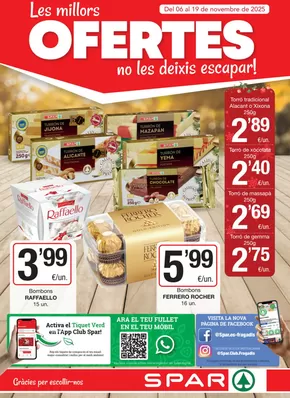 Catálogo SPAR Fragadis en Huércal-Overa | Les Millors Ofertes | 2025-11-06T00:00:00.000Z - 2025-11-19T00:00:00.000Z