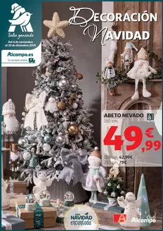 Catálogo Alcampo | Decoración Navidad | 2025-11-06T00:00:00.000Z - 2025-12-10T00:00:00.000Z