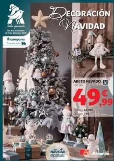 Catálogo Alcampo en Albacete | Decoración Navidad  | 2025-11-06T00:00:00.000Z - 2025-12-10T00:00:00.000Z