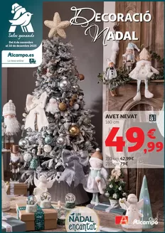 Catálogo Alcampo en Mataró | Decoració Nadal | 2025-11-06T00:00:00.000Z - 2025-12-10T00:00:00.000Z