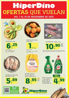 Catálogo HiperDino en Murcia | Ofertas que vuelan desde el 7 de noviembre | 2025-11-07T00:00:00.000Z - 2025-11-10T00:00:00.000Z