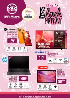Catálogo MR Micro en Arévalo | Ofertas Black Friday | 2025-11-05T00:00:00.000Z - 2025-12-04T00:00:00.000Z