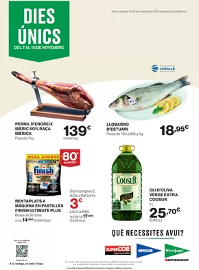 Catálogo Hipercor en Barcelona | Dies Únics | 2025-11-07T00:00:00.000Z - 2025-11-10T00:00:00.000Z