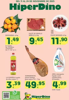 Catálogo HiperDino | Ofertas desde el 11 de noviembre | 2025-11-11T00:00:00.000Z - 2025-11-24T00:00:00.000Z
