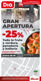 Catálogo Dia en Arganda del Rey | Gran apertura Dia del 12/11 al 18/11 | 2025-11-12T00:00:00.000Z - 2025-11-18T00:00:00.000Z