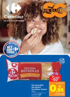 Catálogo Carrefour en Águilas | SIN GLUTEN | 2025-11-12T00:00:00.000Z - 2025-11-24T00:00:00.000Z