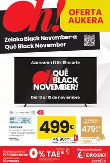 Catálogo Eroski en Beasain | Qué Black November | 2025-11-13T00:00:00.000Z - 2025-11-19T00:00:00.000Z