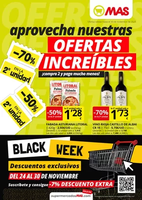Catálogo Supermercados MAS en Zaragoza | Ofertas válidas hasta el 30 de noviembre de 2025 | 2025-11-24T00:00:00.000Z - 2025-11-30T00:00:00.000Z
