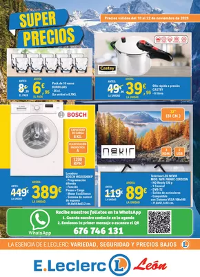 Catálogo E.Leclerc en Orio | Precios válidos del 10 al 22 de noviembre de 2025 | 2025-11-10T00:00:00.000Z - 2025-11-22T00:00:00.000Z