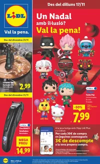 Catálogo Lidl en Barcelona | ¡Bazar Lidl! Ofertas válidas del 17/11 al 23/11 | 2025-11-17T00:00:00.000Z - 2025-11-23T00:00:00.000Z