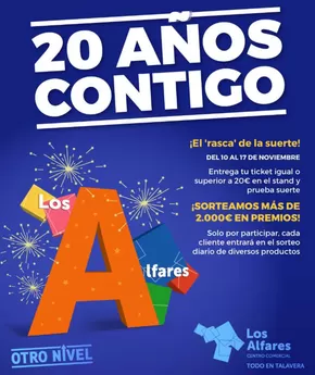 Catálogo Los Alfares en Orio | ¡Gran Aniversario De Premios En Los Alfares! | 2025-11-11T00:00:00.000Z - 2025-11-17T00:00:00.000Z