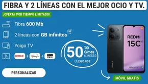 Catálogo Yoigo en Albaida | Fibra Y 2 Líneas Con El Mejor Ocio Y Tv. | 2025-11-11T00:00:00.000Z - 2025-11-24T00:00:00.000Z