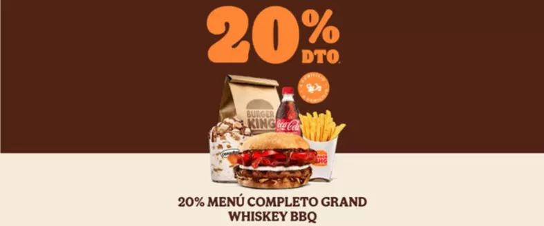 Catálogo Burger King en Majadahonda | 20% dto | 2025-11-11T00:00:00.000Z - 2025-11-23T00:00:00.000Z