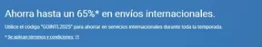 Catálogo UPS en Carmona | Ahorra hasta un 65% en envíos internacionales. | 2025-11-11T00:00:00.000Z - 2025-11-30T00:00:00.000Z