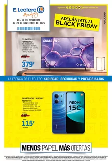 Catálogo E.Leclerc | Menos papel Más ofertas | 2025-11-14T00:00:00.000Z - 2025-11-23T00:00:00.000Z