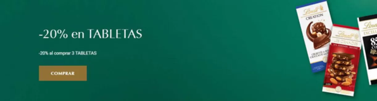 Catálogo Lindt en Lalín | -20% En Tabletas | 2025-11-12T00:00:00.000Z - 2025-11-24T00:00:00.000Z