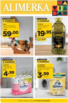 Catálogo Alimerka en Gijón | Ofertas válidas en Asturias 13 al 26 de noviembre | 2025-11-13T00:00:00.000Z - 2025-11-26T00:00:00.000Z