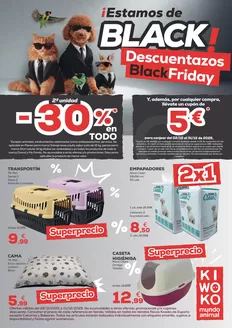 Catálogo Kiwoko en Calella | Descuentazos Black Friday | 2025-11-25T00:00:00.000Z - 2025-12-01T00:00:00.000Z