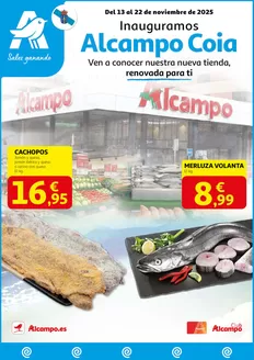 Catálogo Alcampo | Del 13 al 22 de noviembre de 2025 | 2025-11-13T00:00:00.000Z - 2025-11-22T00:00:00.000Z