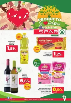 Catálogo Spar La Palma | Oferta valida del 13 al 27 de Noviembre de 2025 | 2025-11-13T00:00:00.000Z - 2025-11-27T00:00:00.000Z