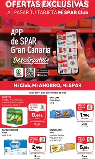 Catálogo SPAR Gran Canaria en pinoso | Válido del 14 al 25 de noviembre de 2025 | 2025-11-14T00:00:00.000Z - 2025-11-25T00:00:00.000Z
