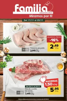 Catálogo Autoservicios Familia en Antas de Ulla | Comprometidos con el producto Asturiano | 2025-11-17T00:00:00.000Z - 2025-11-23T00:00:00.000Z