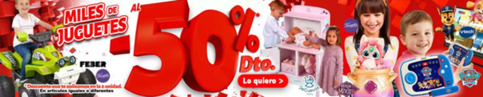 Catálogo Juguetilandia en Sevilla | -50% dto | 2025-11-14T00:00:00.000Z - 2025-11-16T00:00:00.000Z
