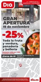 Catálogo Dia en Granada | Gran apertura Dia del 19/11 al 25/11 | 2025-11-19T00:00:00.000Z - 2025-11-25T00:00:00.000Z