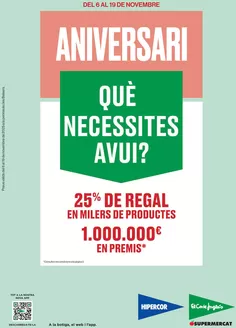 Catálogo El Corte Inglés | Què Necessites Avui? | 2025-11-06T00:00:00.000Z - 2025-11-19T00:00:00.000Z