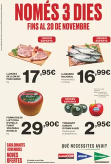 Catálogo El Corte Inglés en Barberà del Vallés | Només 3 Dies | 2025-11-18T00:00:00.000Z - 2025-11-20T00:00:00.000Z