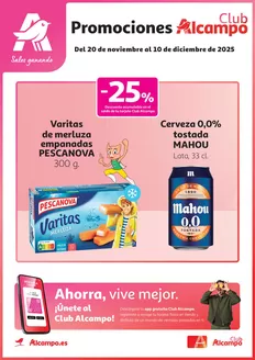 Catálogo Alcampo en Barberà del Vallés | Del 20 de noviembre al 10 de diciembre de 2025 | 2025-11-20T00:00:00.000Z - 2025-12-10T00:00:00.000Z